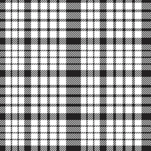 stock vector Monochrome Classic Plaid textured seamless pattern for fashion textiles and graphics