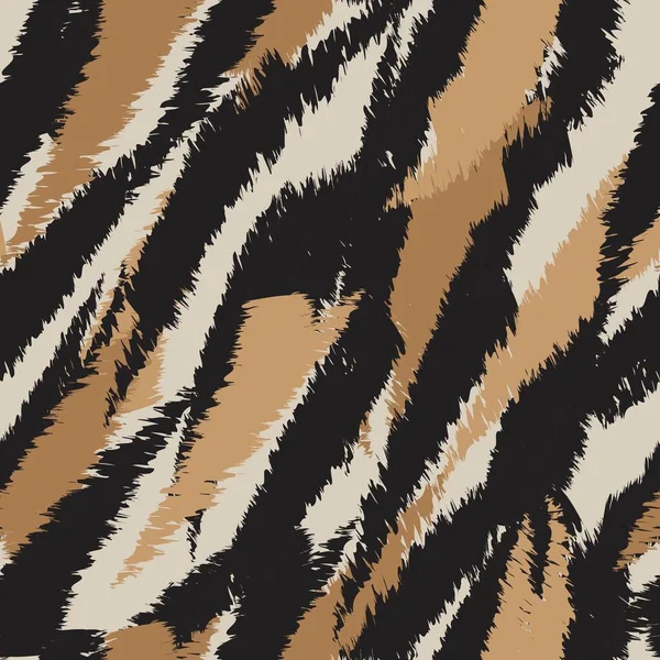 Tarafsız Renk Soyut Zebra Moda Tekstil Grafik Arkaplan Desenli Desen — Stok Vektör