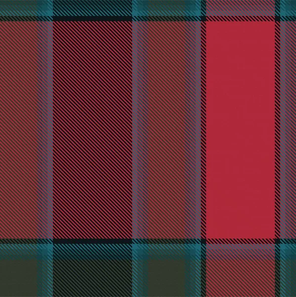 红色欧姆布格子结构无缝图案 适用于时尚纺织品和图形 — 图库矢量图片