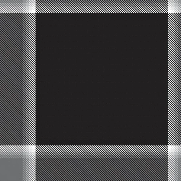 Monochromes Ombre Plaid Texturiertes Nahtloses Muster Für Modetextilien Und Grafiken — Stockvektor