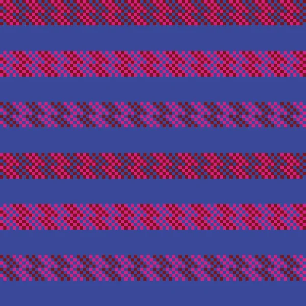 Colourful Textured Fair Isle Seamless Pattern Design Knitwear Fashion Textile — Stock Vector