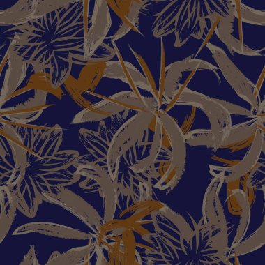 Tarafsız Renk Özeti: Moda tekstil, grafik, arka plan ve el sanatları için kusursuz desen tasarımı