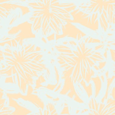 Moda tekstil, grafik, arka plan ve el sanatları için Pastel Soyut Çiçeksiz desen tasarımı