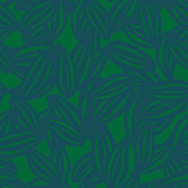 Moda tekstil, grafik, arka plan ve el sanatları için yeşil çiçek desensiz arkaplan