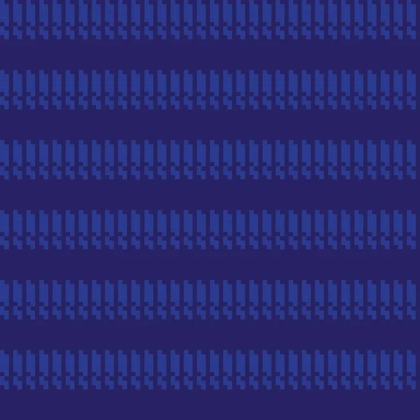 Modrá Texturovaná Veletrh Ostrov Bezešvé Vzor Design Pro Pleteniny Módní — Stockový vektor