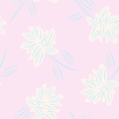 Pastels Çiçeksiz desen moda tekstil, grafik, arka plan ve el sanatları için arka plan