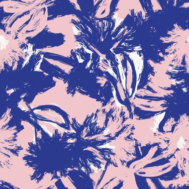 Moda tekstil, grafik, arka plan ve el sanatları için Pastel Soyut Çiçeksiz desen tasarımı