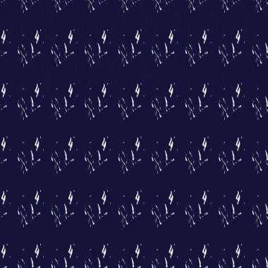 Moda tekstil ve grafikleri için mavi desenli kusursuz desen tasarımı