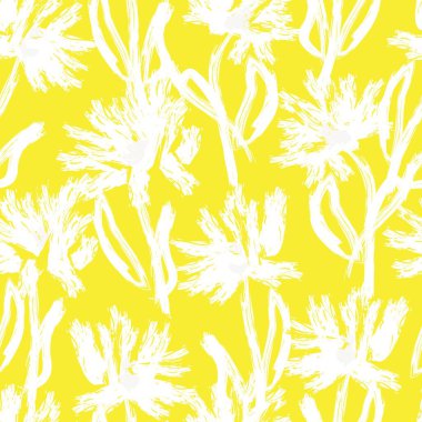 Moda tekstil, grafik, arka plan ve el sanatları için renkli Soyut Çiçeksiz desenli tasarım