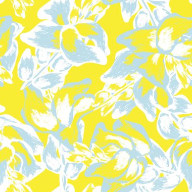 Moda tekstil, grafik, arka plan ve el sanatları için renkli Soyut Çiçeksiz desenli tasarım