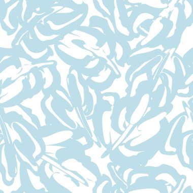 Pastels Tropikal Yaprak desen tasarımı moda tekstil, grafik ve el sanatları için