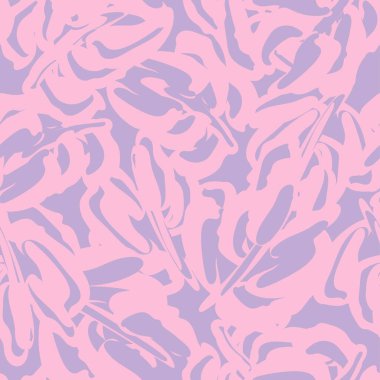 Moda tekstil, grafik ve el sanatları için renkli Tropikal Yapraksız desen tasarımı