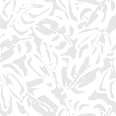 Moda tekstil, grafik ve el sanatları için tek renkli Tropikal Yaprak kusursuz desen tasarımı