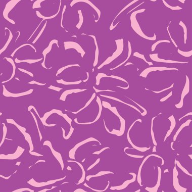 Moda tekstil, grafik, arka plan ve el sanatları için renkli Soyut Çiçeksiz desenli tasarım