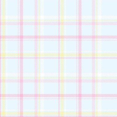 Pastels Klasik Ekose desenli moda tekstil ve grafikleri için kusursuz desen