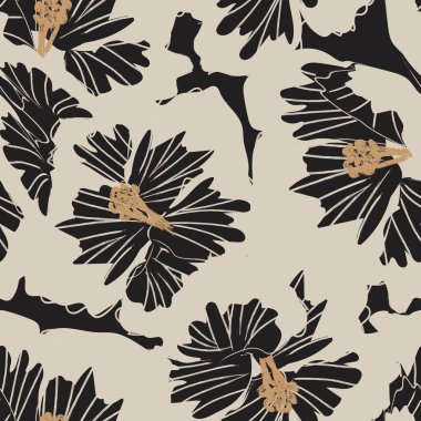 Tarafsız Renk Özeti: Moda tekstil, grafik, arka plan ve el sanatları için kusursuz desen tasarımı