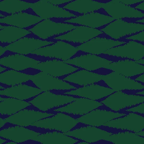 纺织品 图形和工艺品的绿色抽象笔迹图案设计 — 图库矢量图片