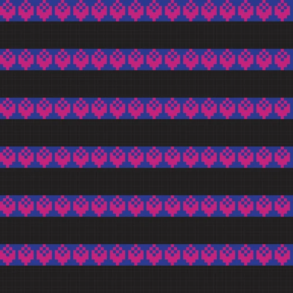 ニット ファッションテキスタイル グラフィックのためのカラフルなアーガイルフェアアイランドシームレスパターンデザイン — ストックベクタ