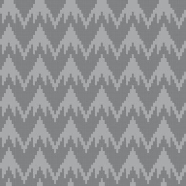 Tek renkli Chevron fuar adası örgü, moda tekstili, grafikler için kusursuz desen tasarımı