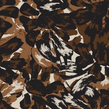 Tarafsız Renk Özeti: Moda tekstil, grafik, arka plan ve el sanatları için kusursuz desen tasarımı