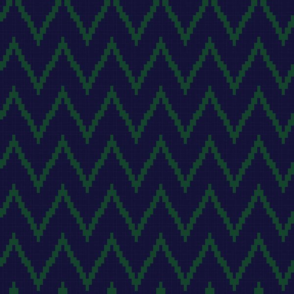 Green Chevron fair isle seamless pattern design for knitwear, fashion textile, graphics