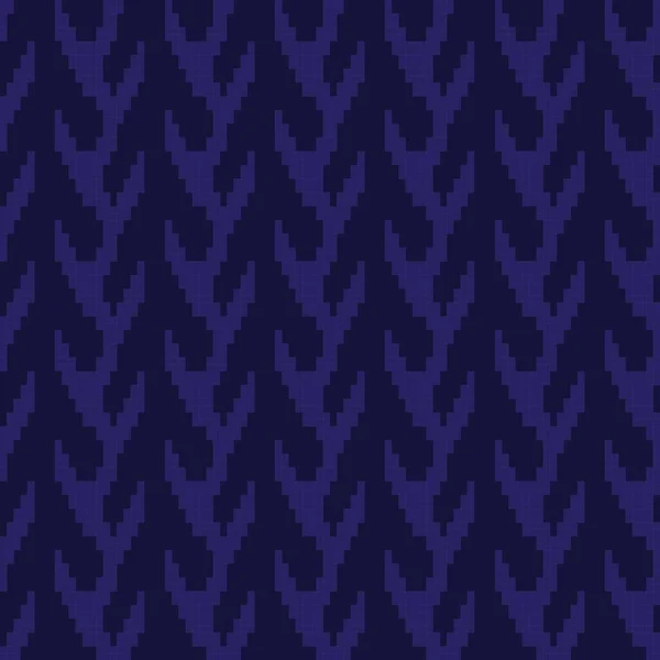 Niebieska Teksturowana Wysepka Bezszwowa Wzór Projektowania Dla Dzianin Tekstylia Mody — Wektor stockowy