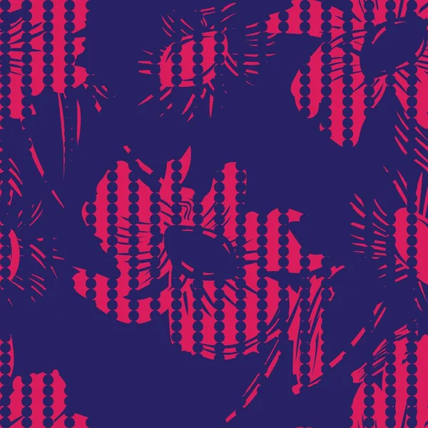 Moda tekstil ve grafikleri için renkli çiçek desenli kusursuz desen tasarımı