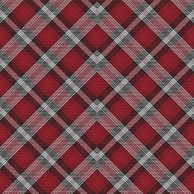 Noel Klasik Ekose desenli moda tekstil ve grafikleri için kusursuz desen