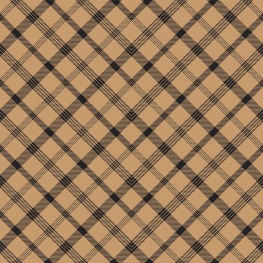 Tarafsız Renk Klasik Ekoseli Moda tekstil ve grafikleri için kusursuz desen