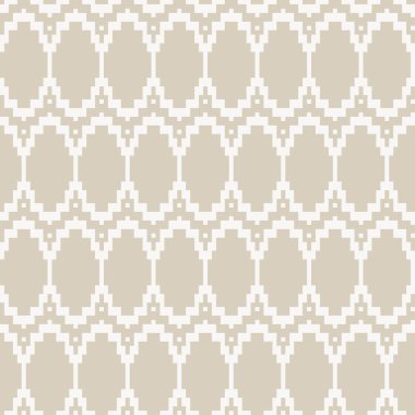 Tarafsız Renk Argyle adası örgü, moda tekstili, grafikler için kusursuz desen tasarımı