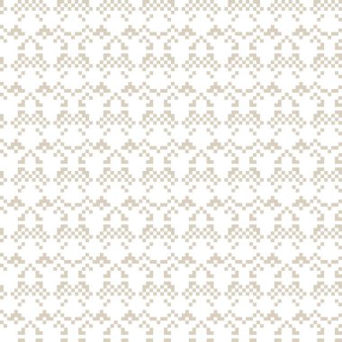 Tarafsız Renk Argyle adası örgü, moda tekstili, grafikler için kusursuz desen tasarımı