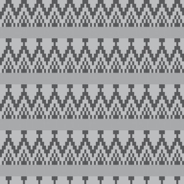 Tek renkli Chevron fuar adası örgü, moda tekstili, grafikler için kusursuz desen tasarımı