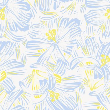 Moda tekstil, grafik, arka plan ve el sanatları için renkli Soyut Çiçeksiz desenli tasarım