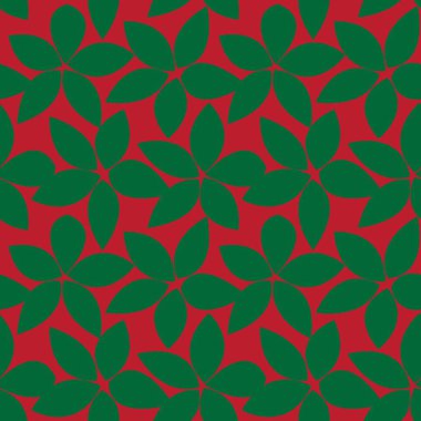 Moda tekstil, grafik, arka plan ve el sanatları için kırmızı çiçeksiz desen tasarımı