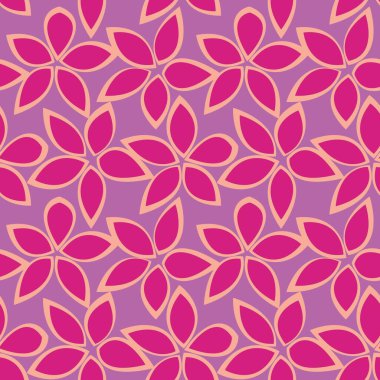 Moda tekstil, grafik, arkaplan ve el sanatları için renksiz çiçek desenli desen tasarımı