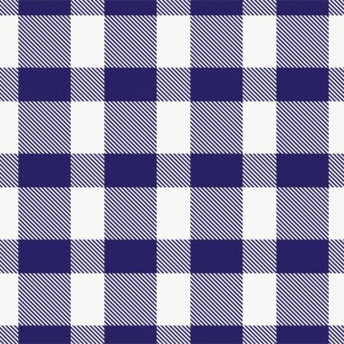 Mavi Klasik Ekose desenli moda tekstil ve grafikleri için kusursuz desen