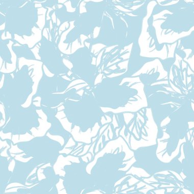 Moda tekstil, grafik, arka plan ve el sanatları için Pastel Soyut Çiçeksiz desen tasarımı