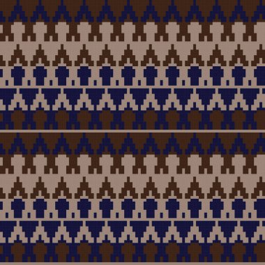 Tarafsız Renk Sembol Fuarı örgü, moda tekstili ve grafikler için kusursuz desen tasarımı