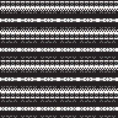 Moda tekstili, örgü ve grafikler için tek renkli Kar Tanesi adil ada desenli tasarım