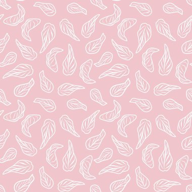 Pastels Tropikal Yaprak desen tasarımı moda tekstil, grafik ve el sanatları için