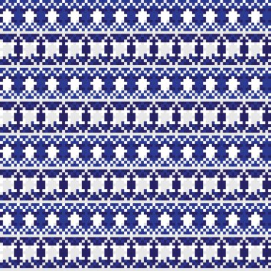 Mavi Argyle adası örgü, moda tekstili, grafikler için pürüzsüz desen tasarımı