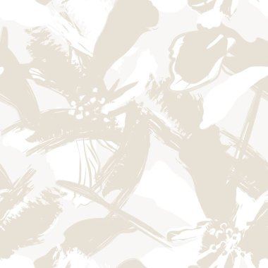 Tarafsız Renk Özeti: Moda tekstil, grafik, arka plan ve el sanatları için kusursuz desen tasarımı