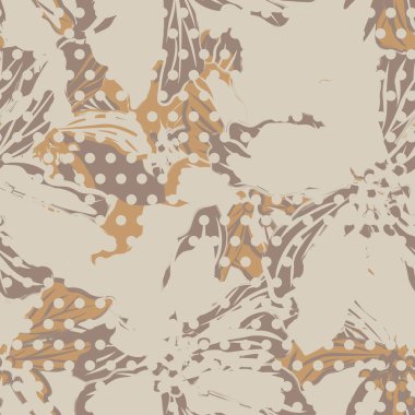 Tarafsız Renk Çiçekli desen tasarımı moda tekstil ve grafikleri için