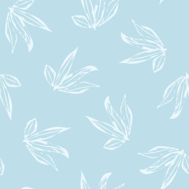 Pastels Tropikal Yaprak desen tasarımı moda tekstil, grafik ve el sanatları için