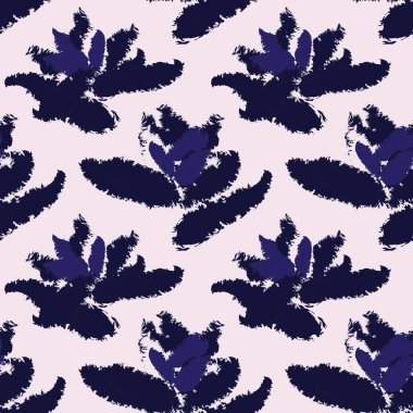 Moda tekstil, grafik, arka plan ve el sanatları için Pastel Soyut Çiçeksiz desen tasarımı