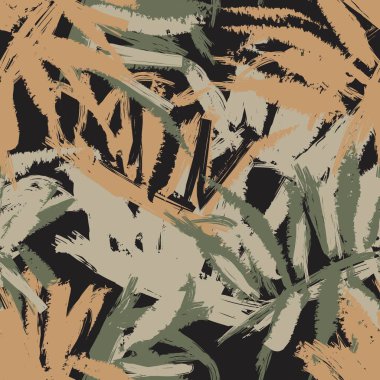 Tarafsız Renkli Yapraksız Yapraksız Desen - Tarafsız Renkli Yaprak Moda Tekstil, Grafik ve El Sanatları İçin Kusursuz Desenli