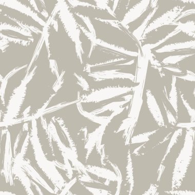 Tarafsız Renkli Yapraksız Yapraksız Desen - Tarafsız Renkli Yaprak Moda Tekstil, Grafik ve El Sanatları İçin Kusursuz Desenli