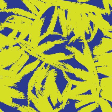 Moda tekstil, grafik ve el sanatları için renkli Tropikal Yapraksız desen tasarımı