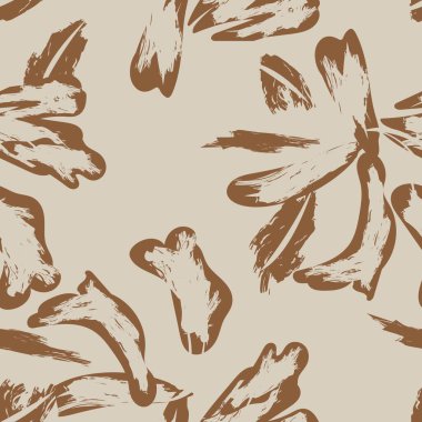 Tarafsız Renk Özeti: Moda tekstil, grafik, arka plan ve el sanatları için kusursuz desen tasarımı