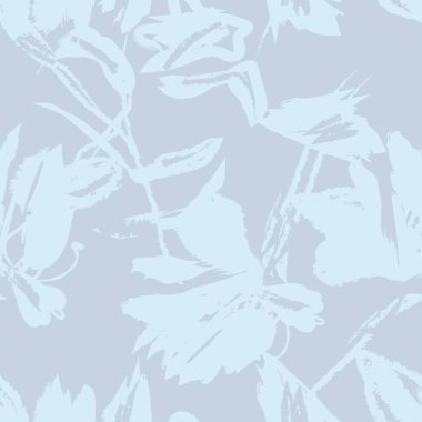 Moda tekstil, grafik, arka plan ve el sanatları için Pastel Soyut Çiçeksiz desen tasarımı